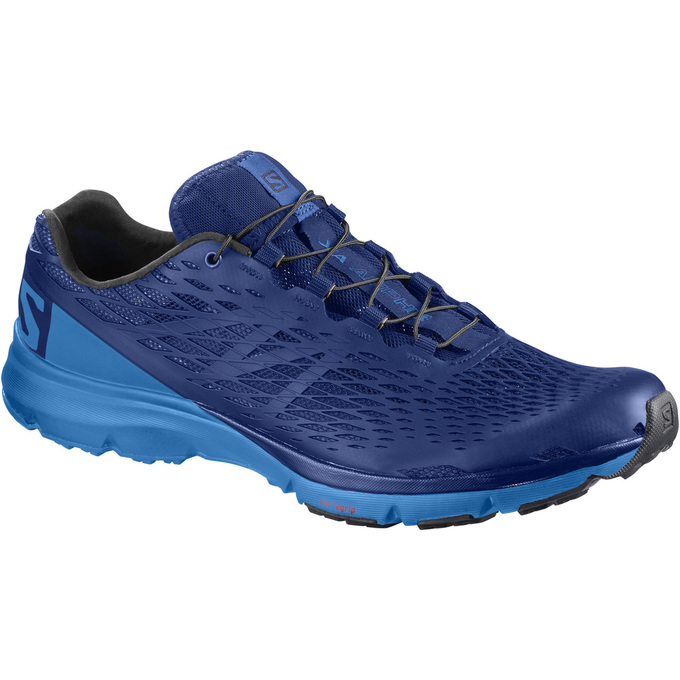 Salomon XA AMPHIB Zapatillas De Running Hombre - Azul Marino / Azules - Colombia (57092-RQHT)